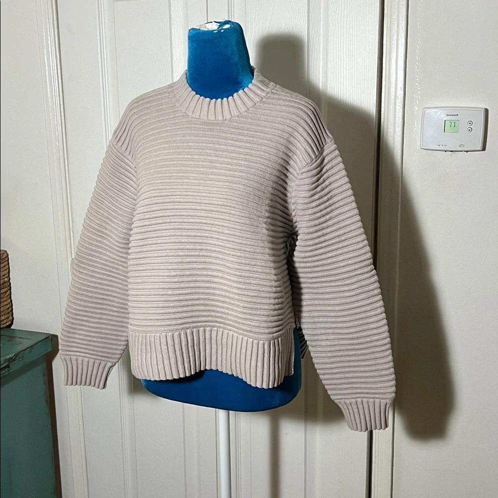 Varley Talbot Ribbed Side Zip Pullover Small - Picture 3 of 9